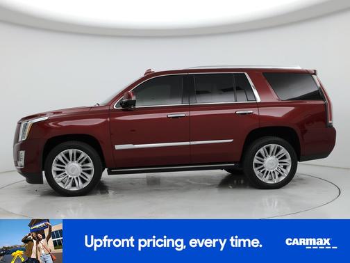 Burgundy 2019 Cadillac Escalade Platinum
