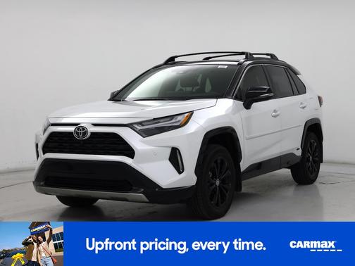 White 2025 Toyota RAV4 Hybrid XSE