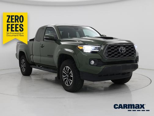 Green 2021 Toyota Tacoma TRD Sport