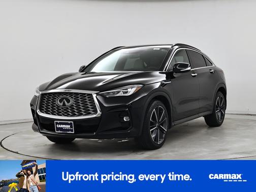 Black 2023 INFINITI QX55 Luxe