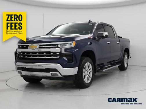 Blue 2023 Chevrolet Silverado 1500 LTZ