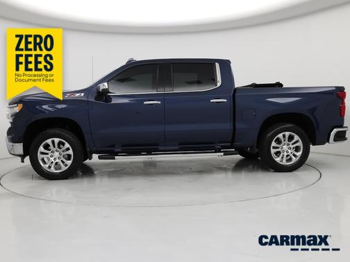 Blue 2023 Chevrolet Silverado 1500 LTZ