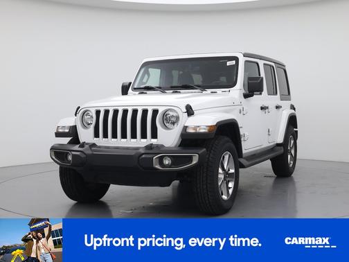 White 2019 Jeep Wrangler Unlimited Sahara