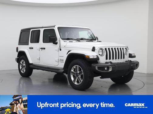 White 2019 Jeep Wrangler Unlimited Sahara