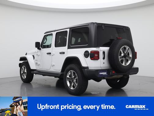 White 2019 Jeep Wrangler Unlimited Sahara