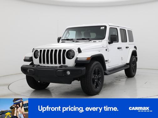 White 2022 Jeep Wrangler Unlimited Sahara Altitude