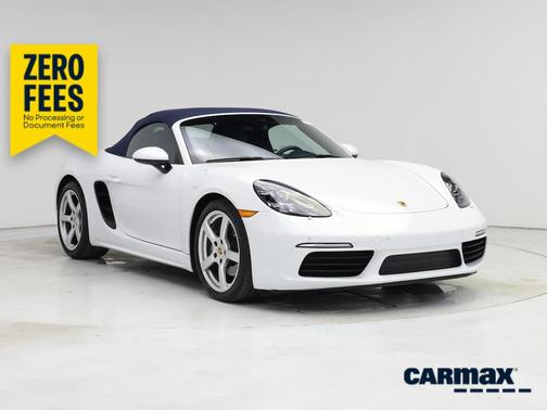 White 2022 Porsche 718 Boxster