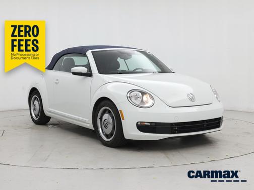 White 2016 Volkswagen Beetle Denim
