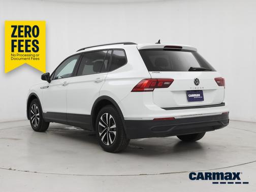 White 2024 Volkswagen Tiguan S
