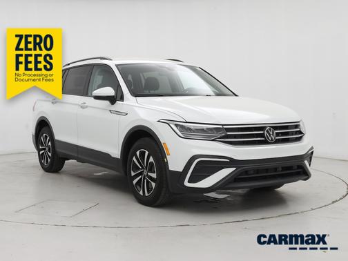 White 2024 Volkswagen Tiguan S