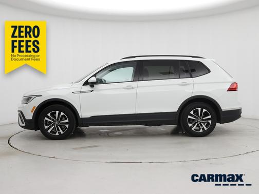 White 2024 Volkswagen Tiguan S
