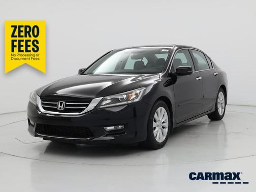 Black 2015 Honda Accord EX-L