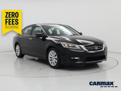 Black 2015 Honda Accord EX-L