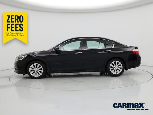 Black 2015 Honda Accord EX-L