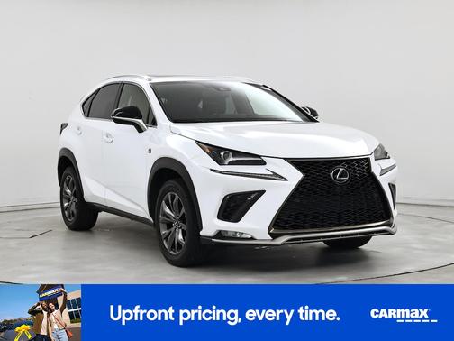 White 2021 Lexus NX 300 F-Sport