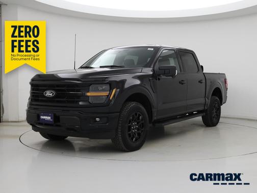 Black 2024 Ford F-150 XLT