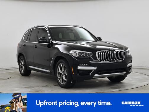 Black 2020 BMW X3 XDrive30i