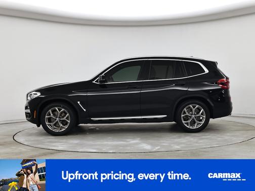 Black 2020 BMW X3 XDrive30i