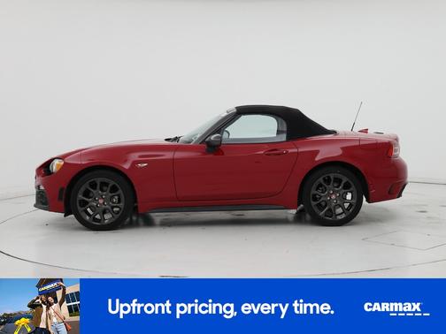 Red 2018 FIAT 124 Spider Abarth