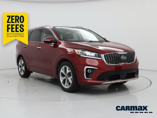 Burgundy 2020 Kia Sorento SX