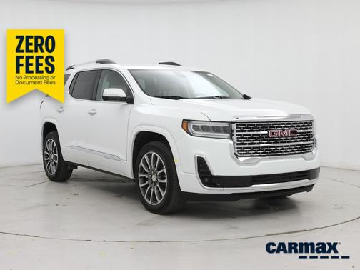 White 2022 GMC Acadia Denali