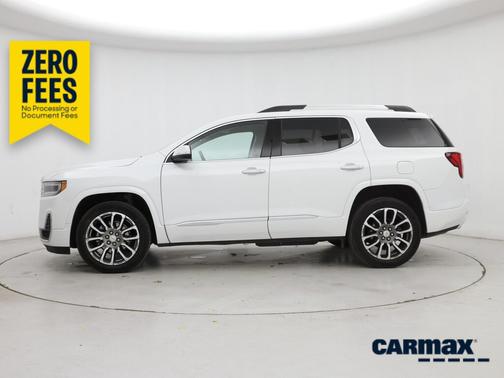 White 2022 GMC Acadia Denali