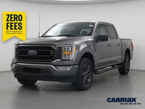 Gray 2022 Ford F-150 XLT