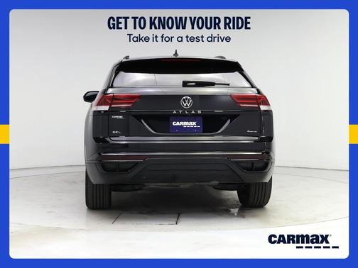 Black 2023 Volkswagen Atlas Cross Sport SEL R-Line Black