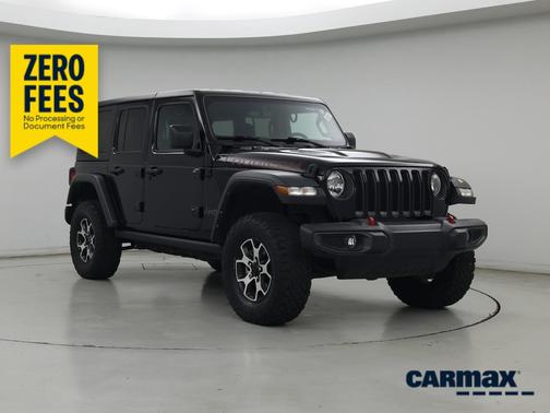Black 2022 Jeep Wrangler Unlimited Rubicon