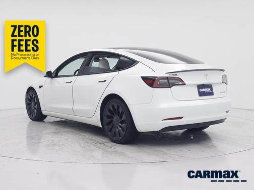 White 2023 Tesla Model 3 Performance