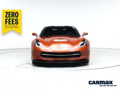 Orange 2016 Chevrolet Corvette Stingray Z51