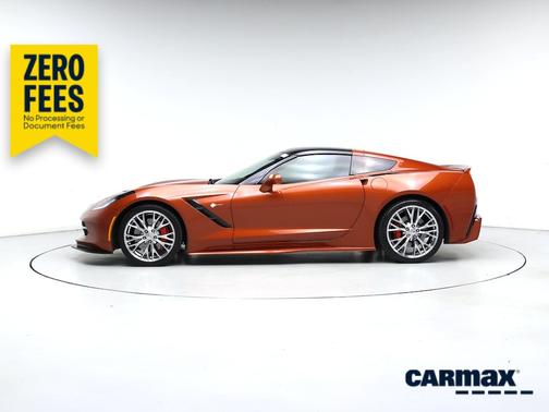 Orange 2016 Chevrolet Corvette Stingray Z51