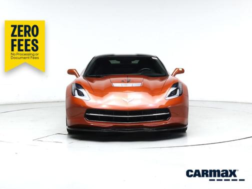 Orange 2016 Chevrolet Corvette Stingray Z51