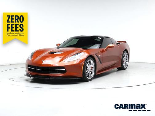 Orange 2016 Chevrolet Corvette Stingray Z51