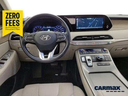 White 2021 Hyundai PALISADE SEL