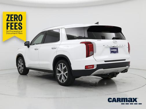 White 2021 Hyundai PALISADE SEL