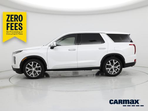 White 2021 Hyundai PALISADE SEL
