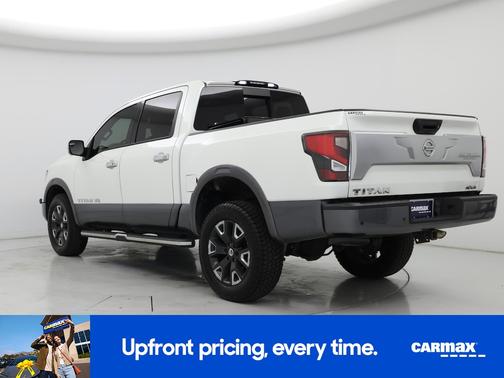 White 2020 Nissan Titan Platinum Reserve