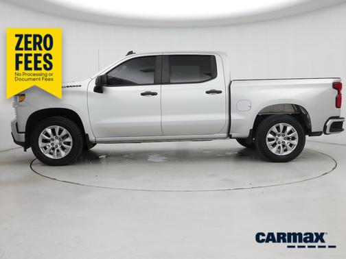 Silver 2021 Chevrolet Silverado 1500 Custom