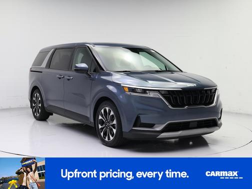 Blue 2023 Kia Carnival EX