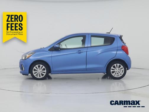 Blue 2017 Chevrolet Spark LT