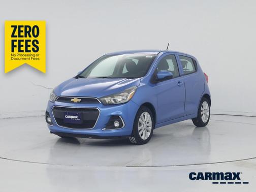Blue 2017 Chevrolet Spark LT