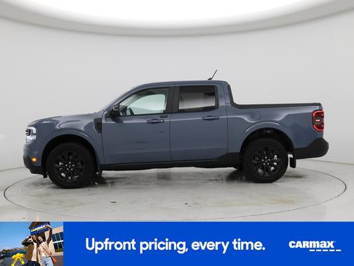 Blue 2024 Ford Maverick Lariat