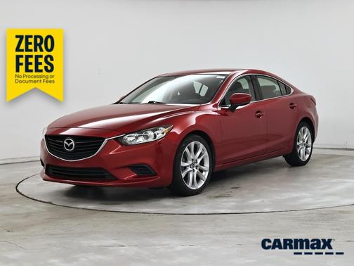 Red 2017 Mazda Mazda6 I Touring