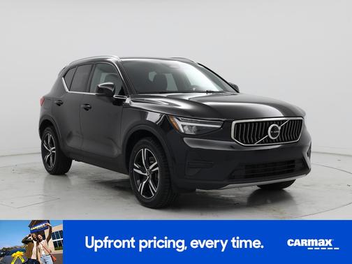 Black 2024 Volvo XC40 B5 Core Dark Theme