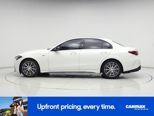 White 2023 Mercedes-Benz AMG C 43