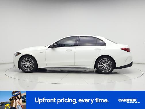 White 2023 Mercedes-Benz AMG C 43
