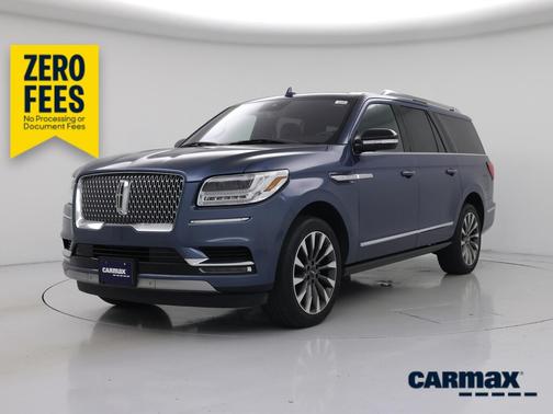 Blue 2020 Lincoln Navigator L Reserve