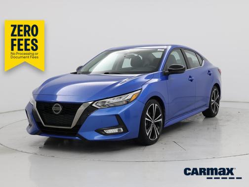 Blue 2020 Nissan Sentra SR