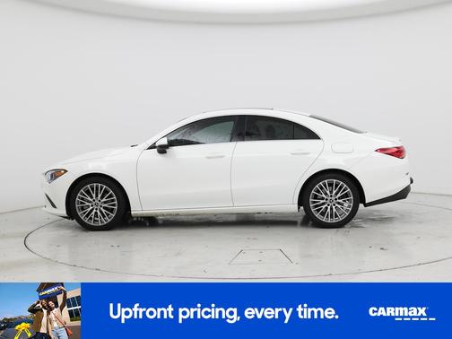 White 2020 Mercedes-Benz CLA 250
